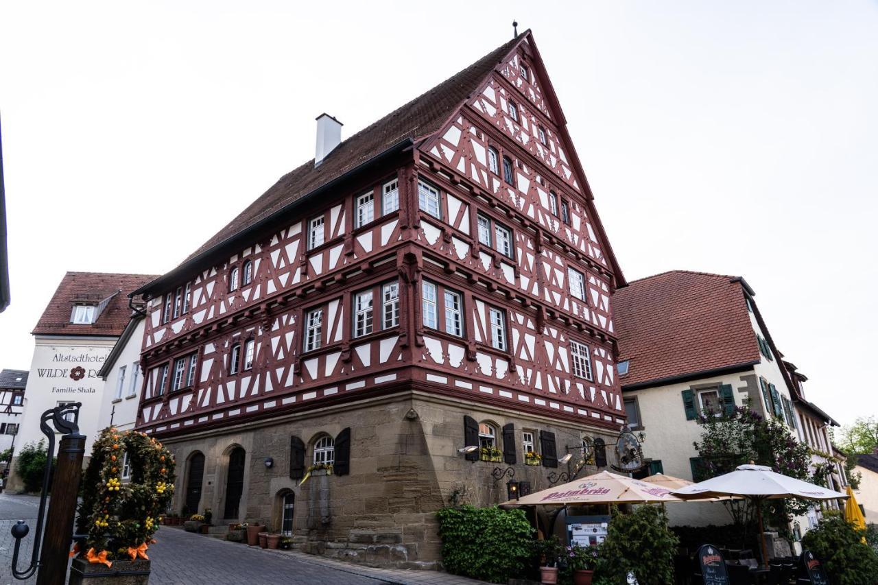 Altstadthotel Wilde Rose Eppingen Zewnętrze zdjęcie
